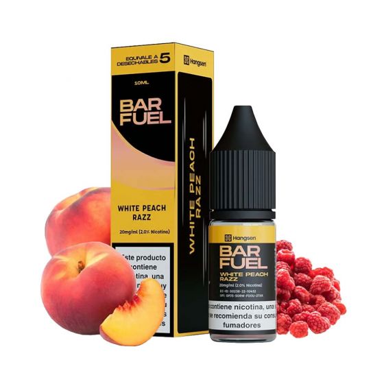 Bar Fuel White Peach by Hangsen 10ml