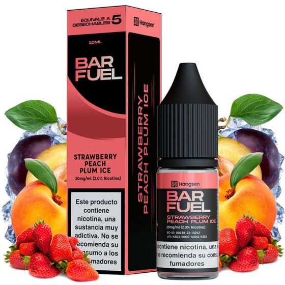 Strawberry Peach Plume Ice 10ml Bar Fuel
